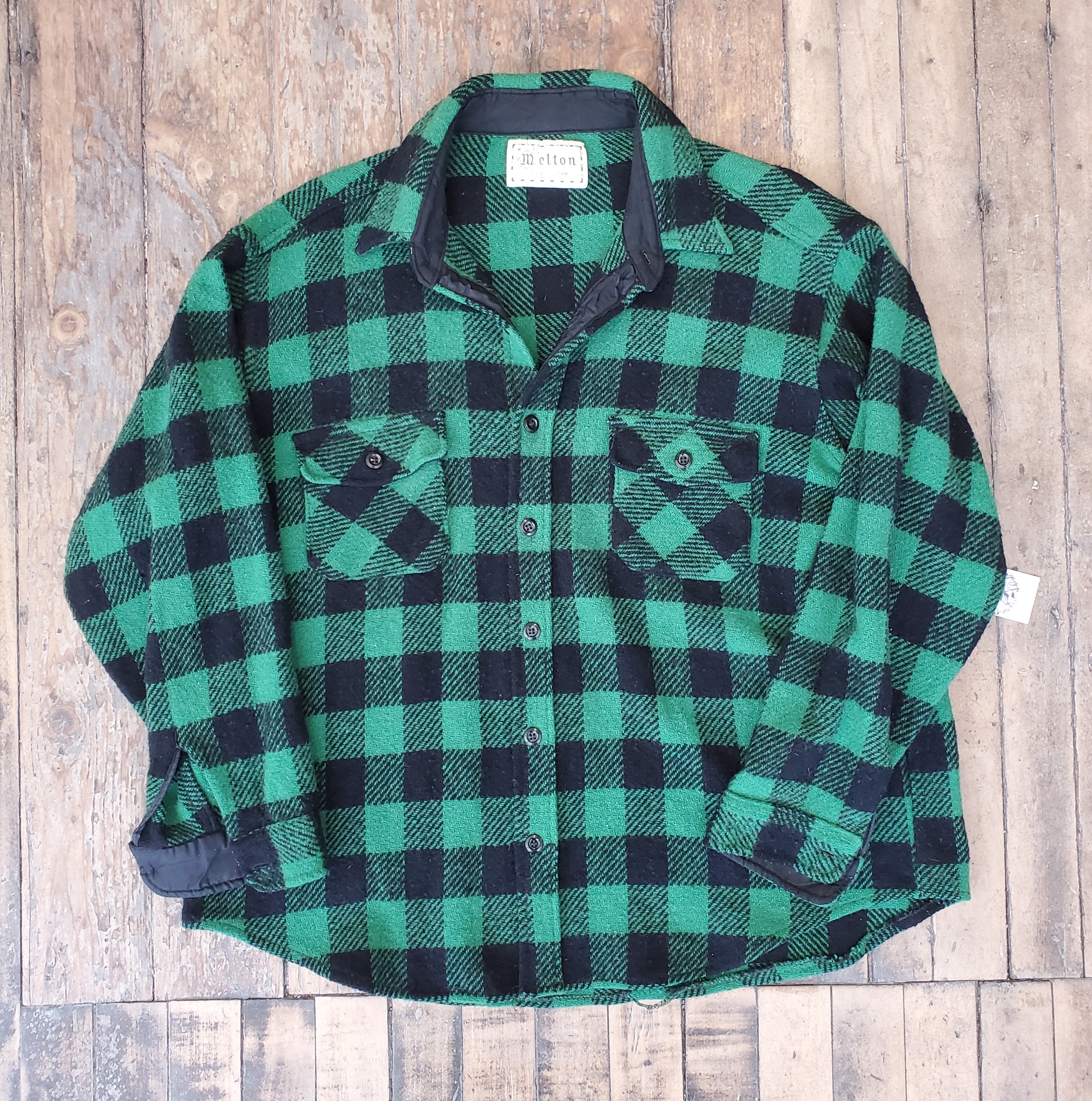 1970’s Green Buffalo Check Shirt