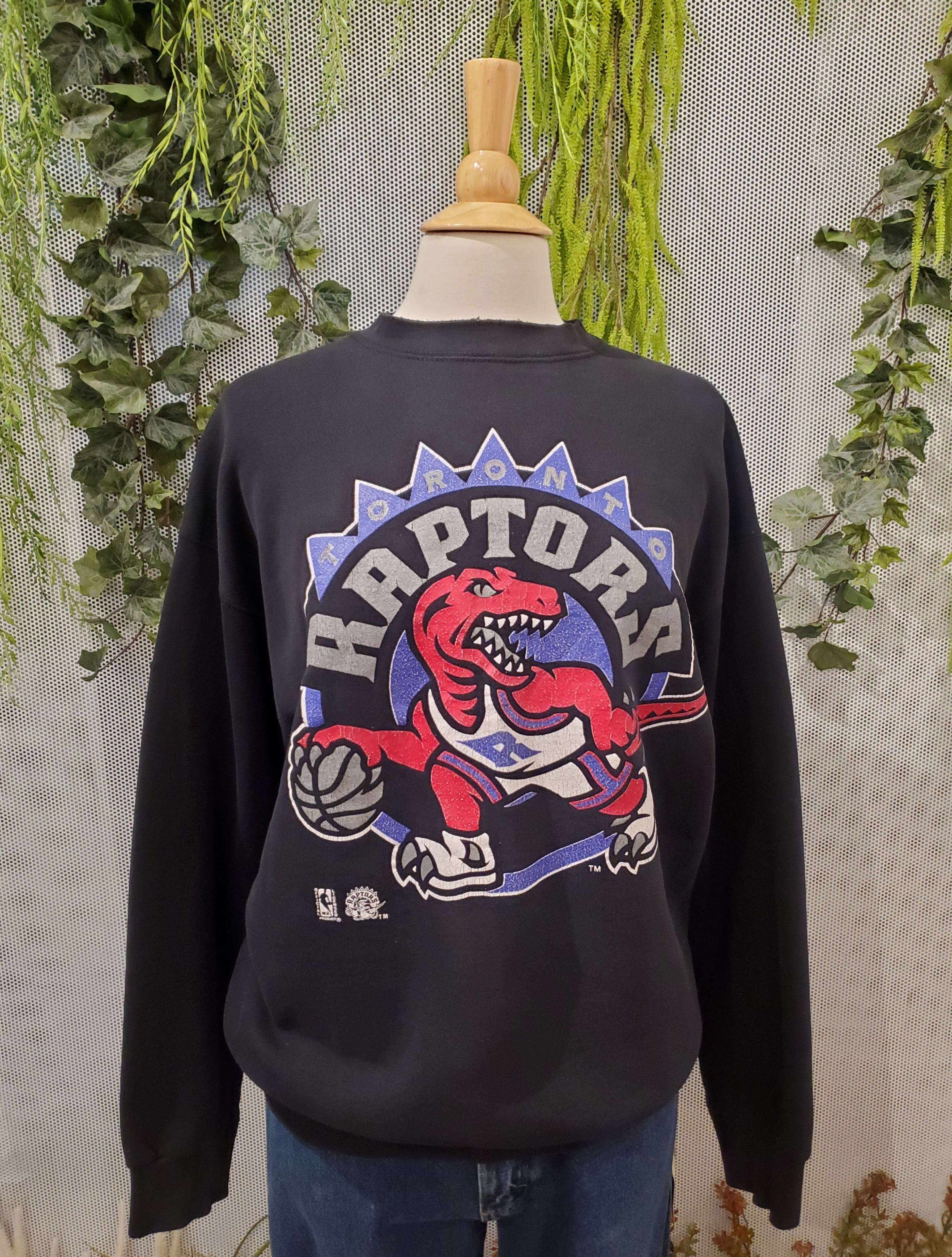 1990’s Logo 7 Raptors Sweatshirt