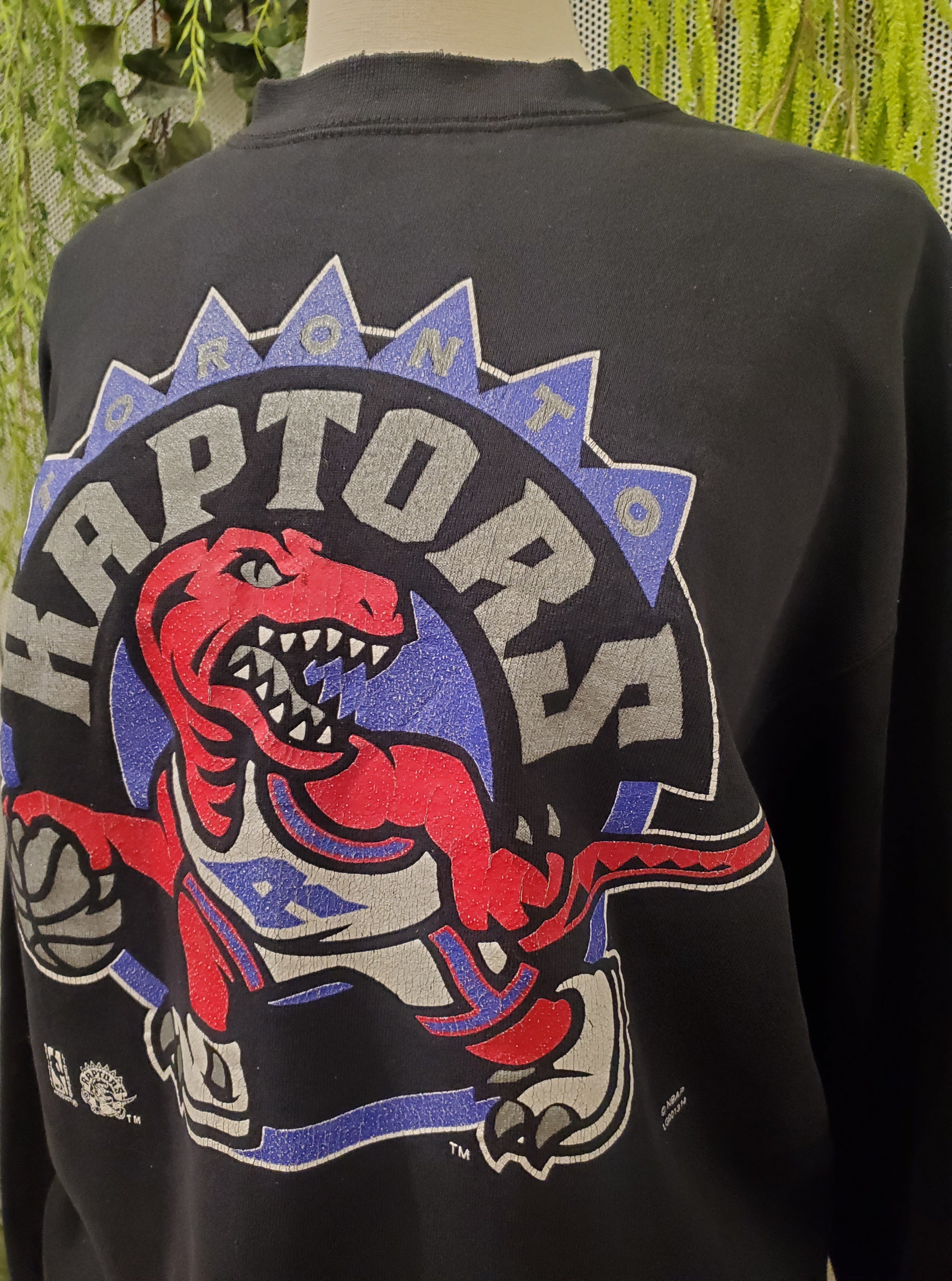 1990’s Logo 7 Raptors Sweatshirt