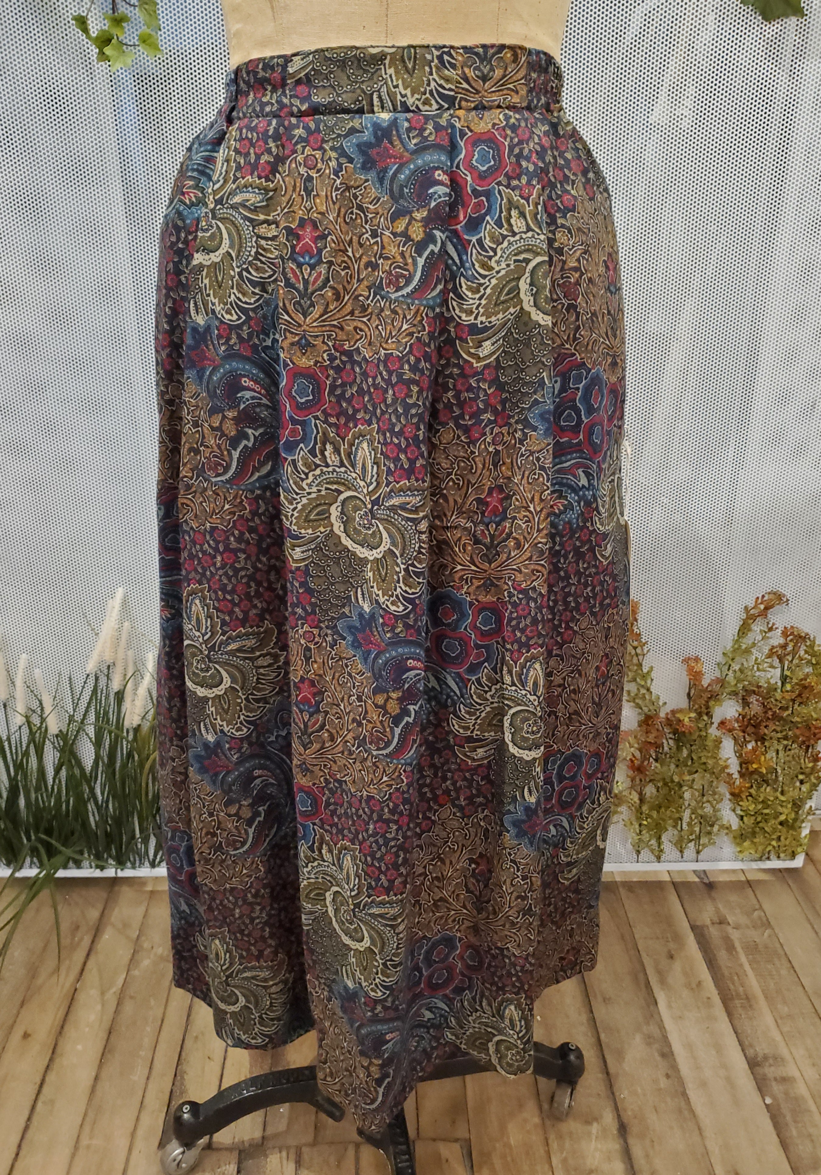 1980’s Floral Skirt