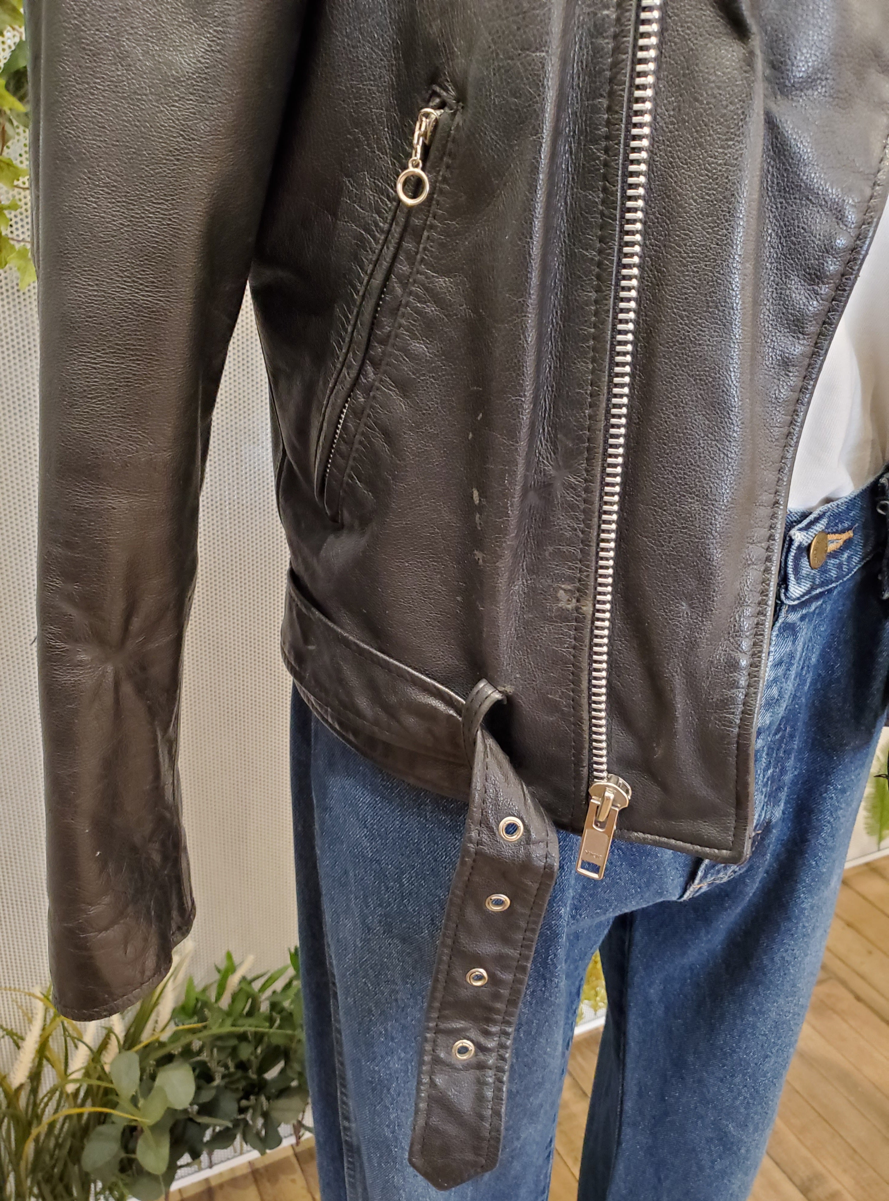 1980’s Moto Leather Jacket
