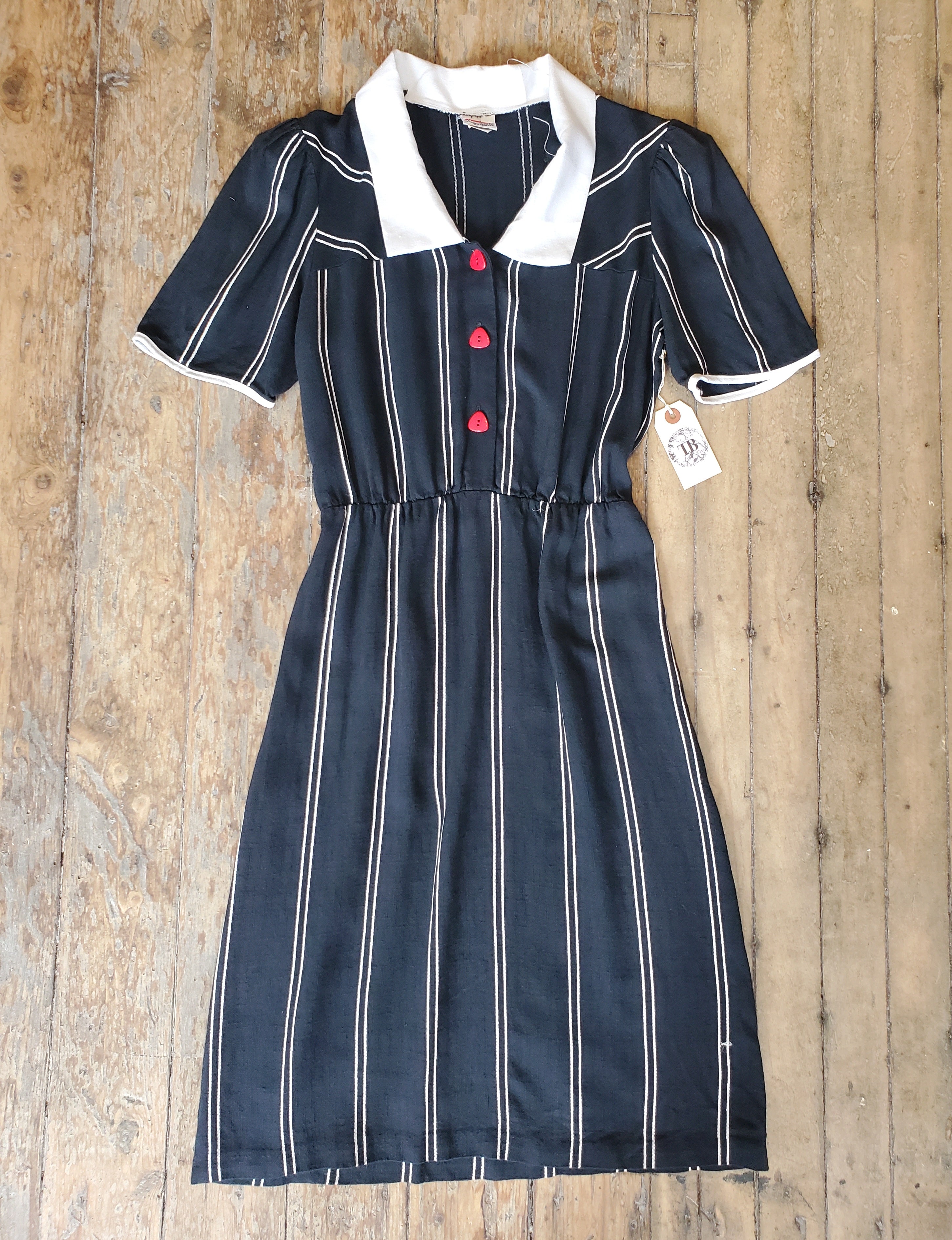 1980’s Linen Blend Dress