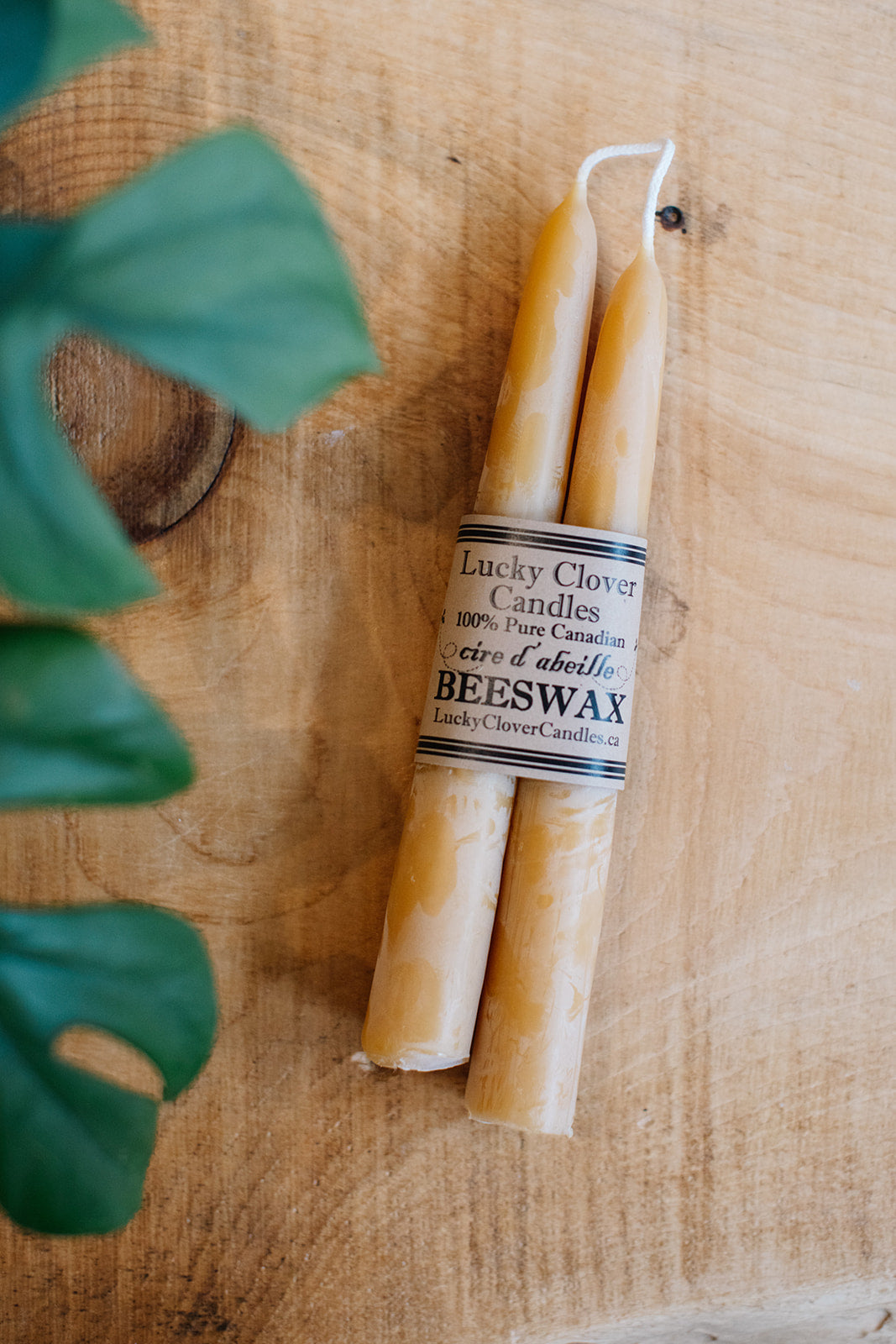 Beeswax Tapers