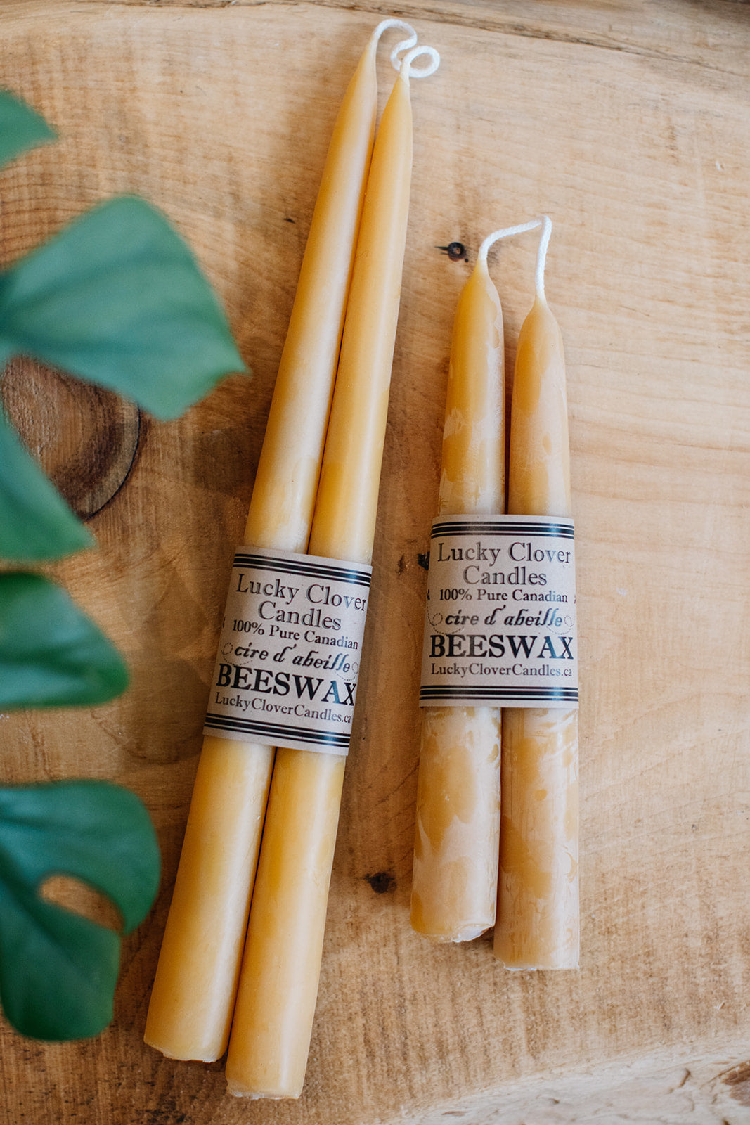 Beeswax Tapers